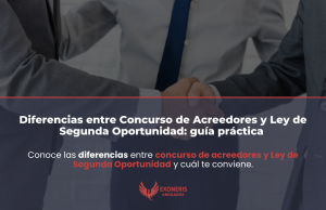 Conoce las diferencias entre concurso de acreedores y Ley de Segunda Oportunidad y cuál te conviene.