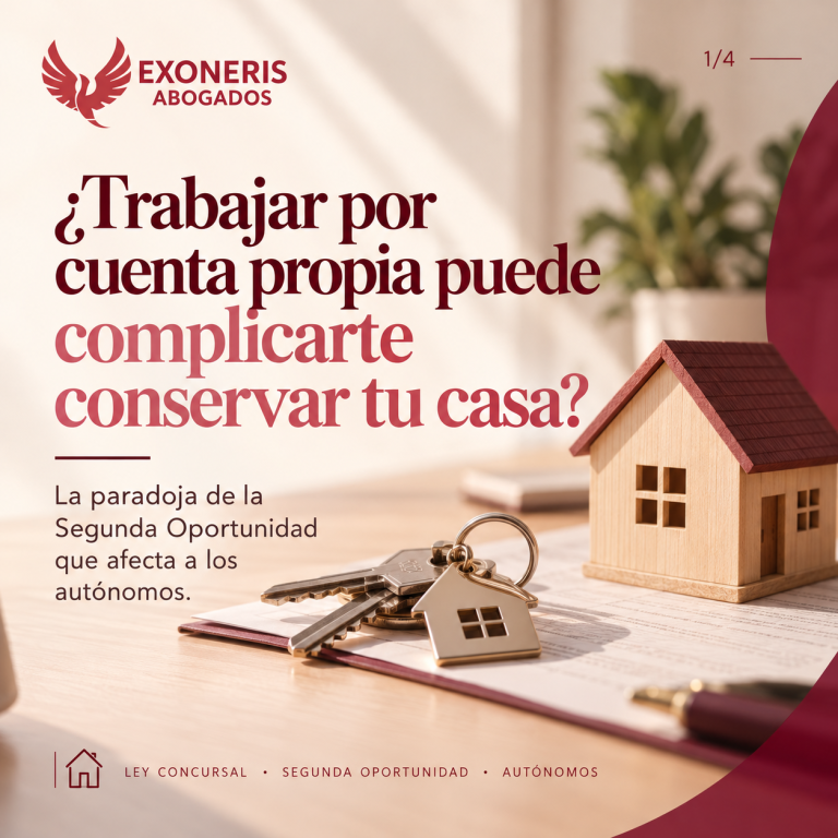 Autónomos y conservación de la vivienda habitual en la Ley de Segunda Oportunidad.